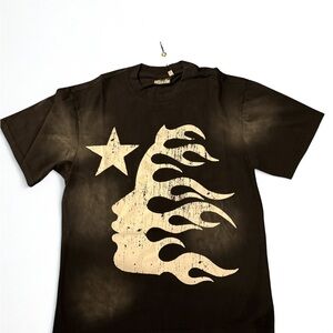 Black and white Graphic Short Sleeve Tee